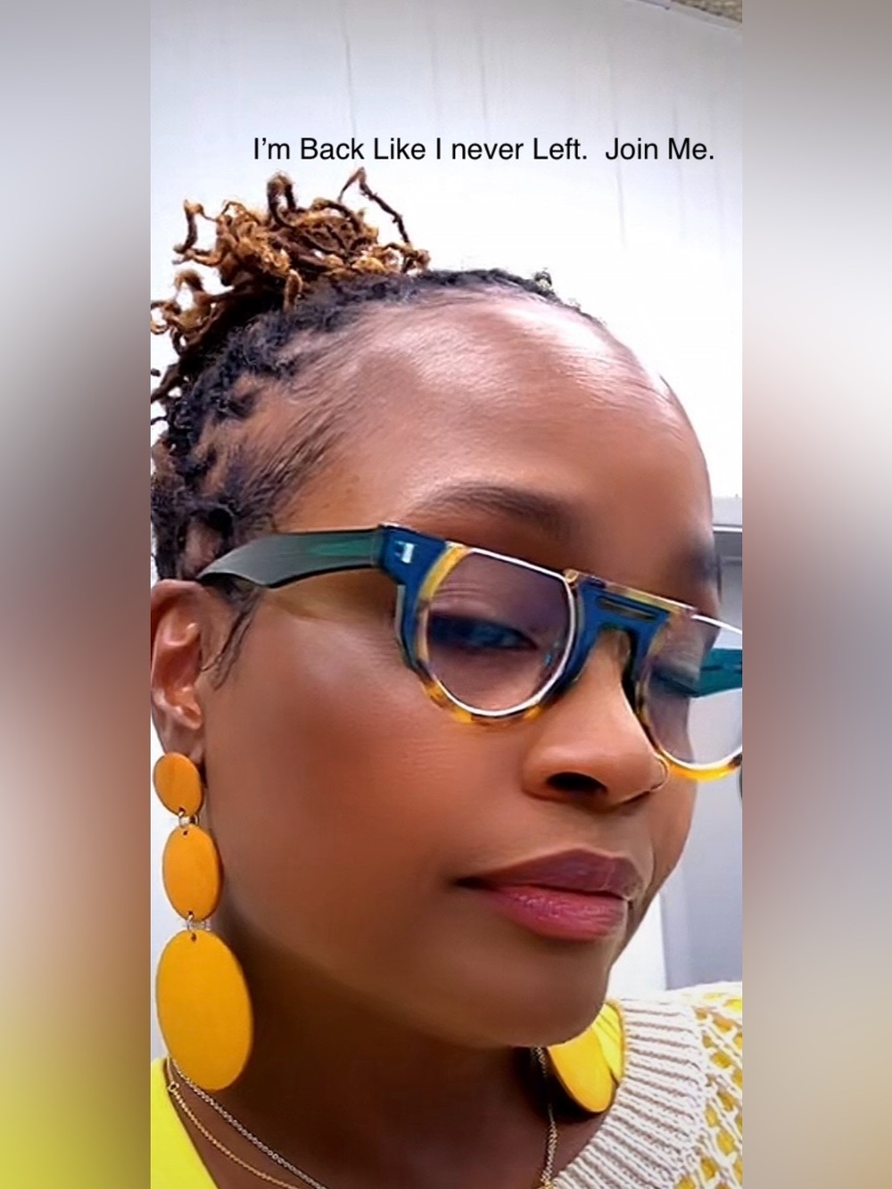 She’s back. Join me every Friday @ 6PM